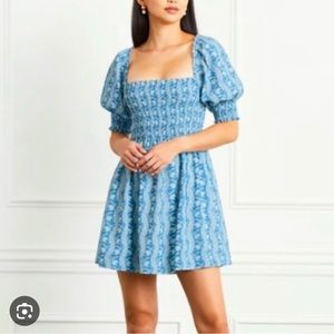 Hill House Athena Nap Dress, Trailing Vine
